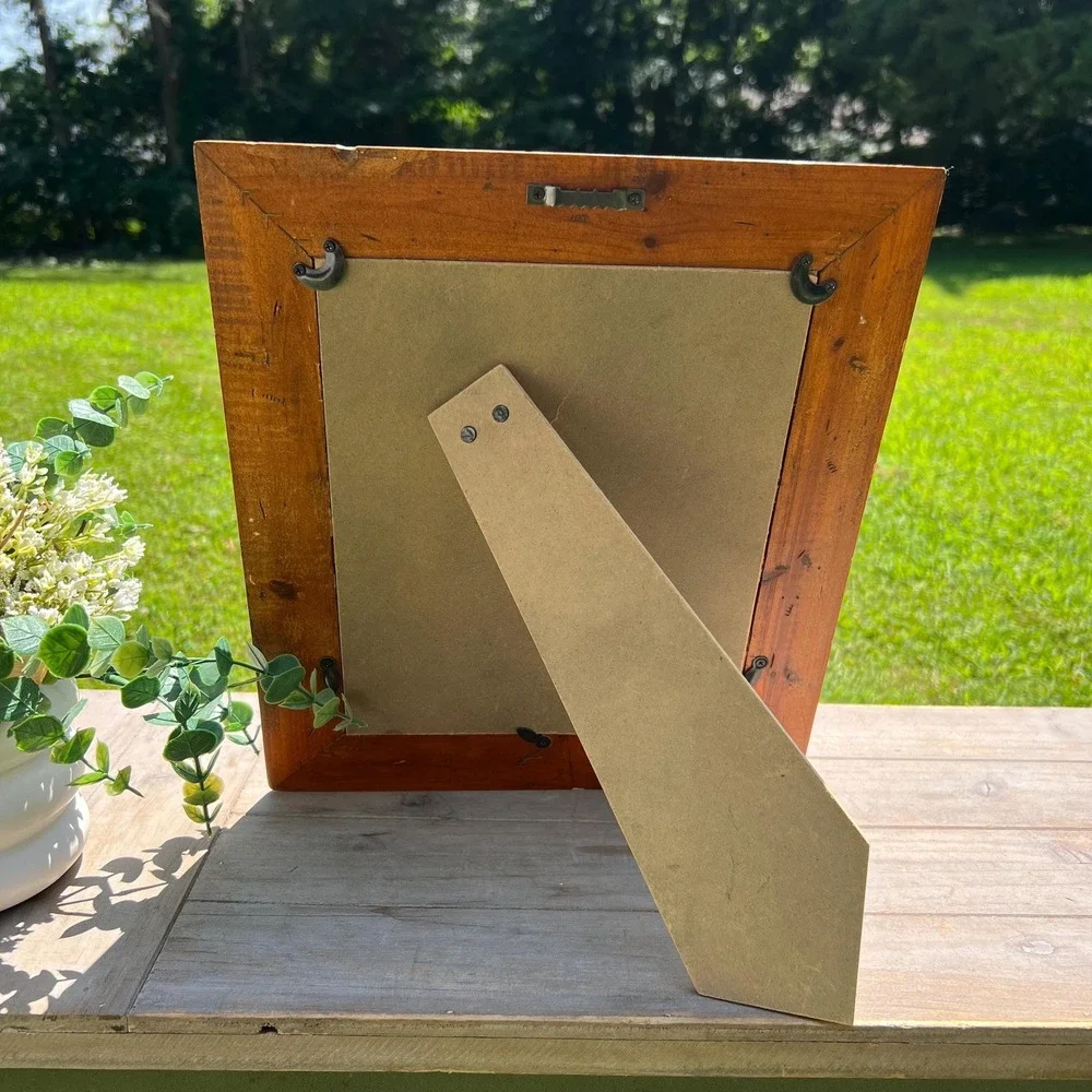 Wood and Copper Picture Frame | 5x7